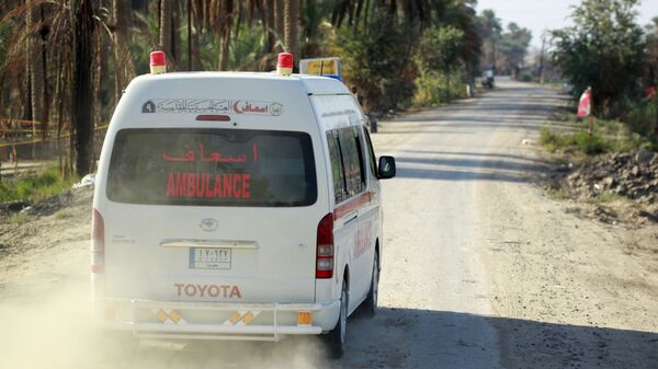 Машина скорой помощи в Ираке - 俄羅斯衛星通訊社