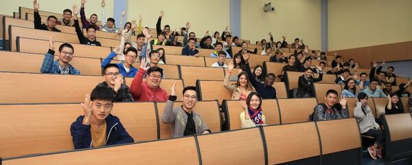 中国浙大学生在圣彼得堡接受俄语培训并了解俄罗斯文化 - 俄罗斯卫星通讯社