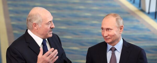 卢卡申科和普京 - 俄罗斯卫星通讯社