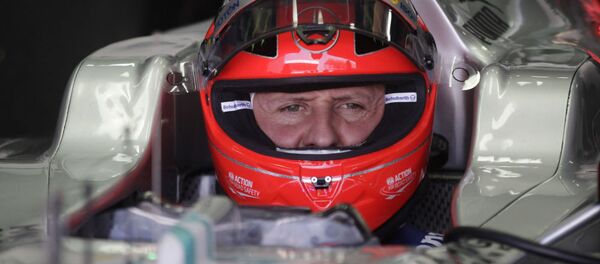 车王舒马赫将接受干细胞治疗 - 俄罗斯卫星通讯社