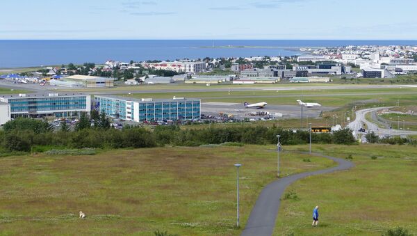 Аэропорт в Рейкьявике, Исландия - 俄罗斯卫星通讯社