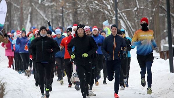 全球近千名選手將參加俄符拉迪沃斯托克冰雪半程馬拉松 - 俄羅斯衛星通訊社