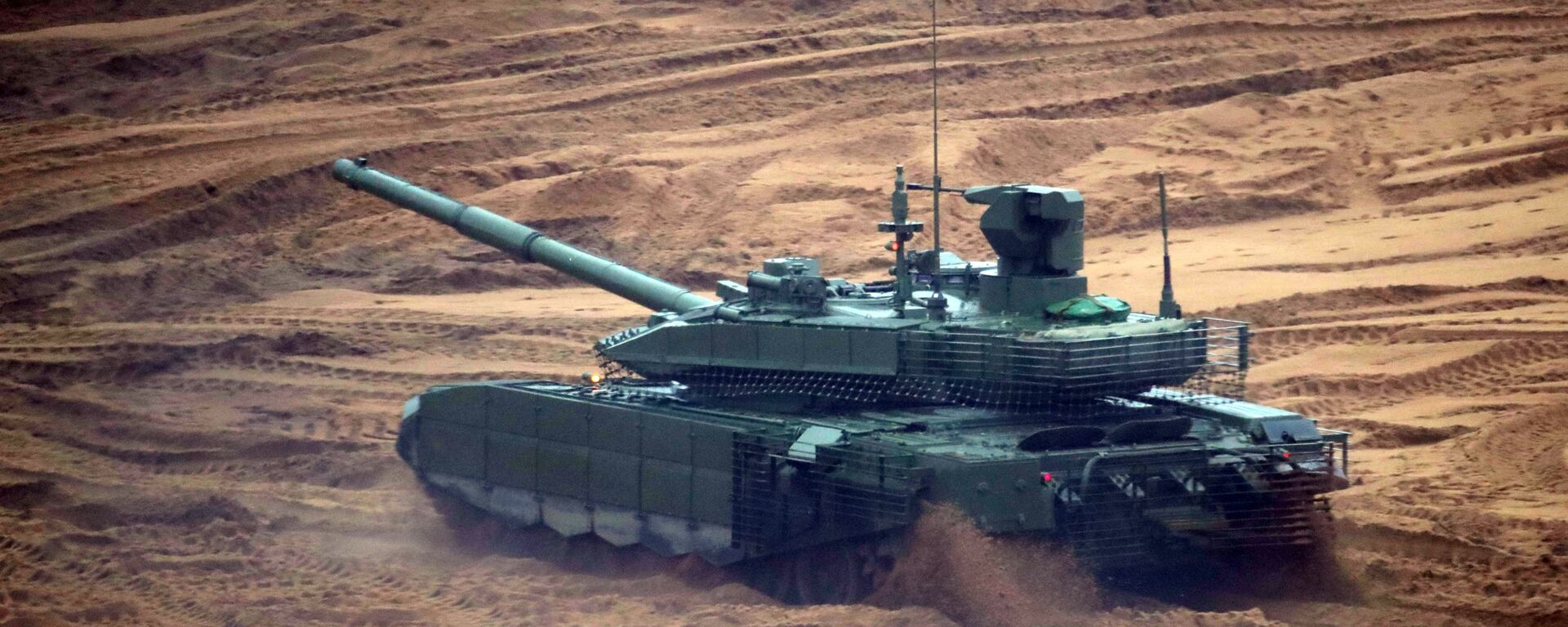 Танк Т-90МС Тагил во время совместных стратегических учений  Запад-2017 - 俄羅斯衛星通訊社, 1920, 22.02.2021