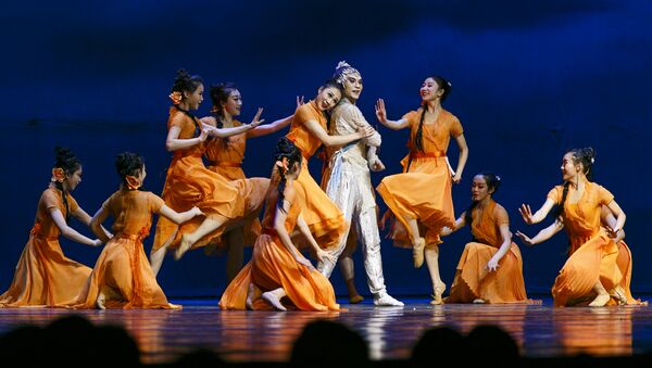 中國傳統舞劇《長風嘯》 - 俄羅斯衛星通訊社
