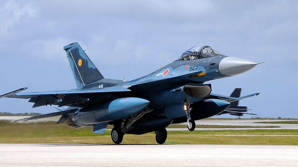 日本自卫队F-2飞机 - 俄罗斯卫星通讯社