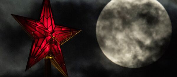 Суперлуние, наблюдаемое в Москве - 俄罗斯卫星通讯社