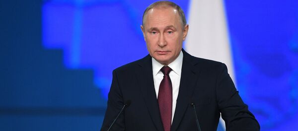 普京向俄罗斯联邦会议发表国情咨文 - 俄罗斯卫星通讯社