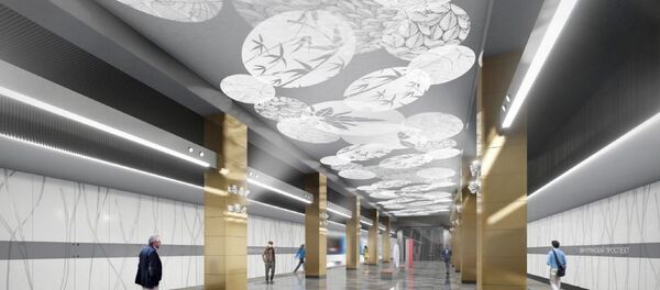 莫斯科将出现中国风格地铁站 - 俄罗斯卫星通讯社