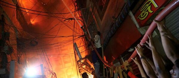 孟加拉国首都火灾死亡人数增至81人 - 俄罗斯卫星通讯社