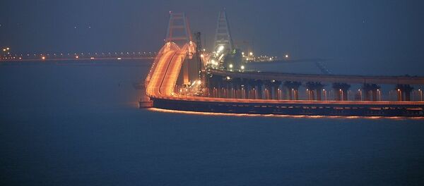 克里米亚大桥(刻赤海峡) 克里米亚大桥(刻赤海峡) - 俄罗斯卫星通讯社