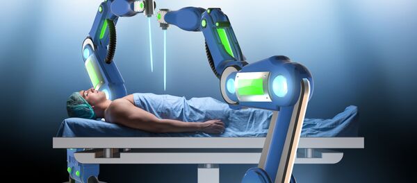 俄秋明州机器人外科医生为患者做膀胱手术 - 俄罗斯卫星通讯社