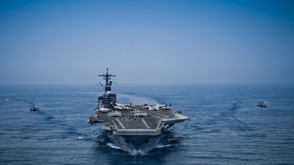 美国海军将使用无人机在舰船之间运送货物 - 俄罗斯卫星通讯社
