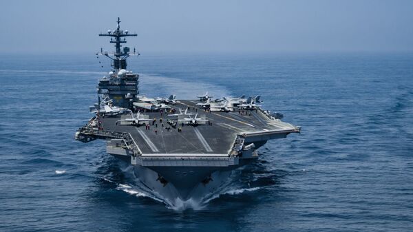 美國航空母艦布什（George H.W. Bush）號 - 俄羅斯衛星通訊社