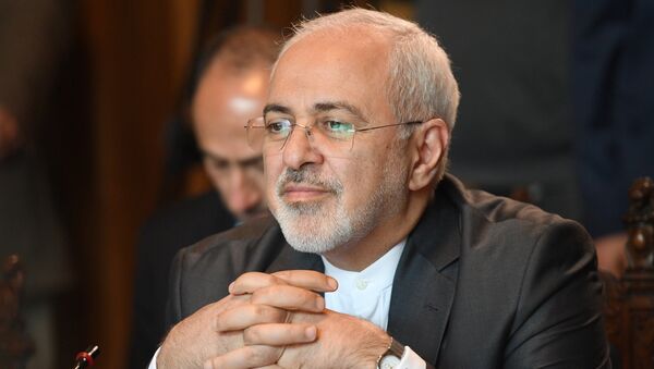Министр иностранных дел Исламской Республики Иран Мухаммад Джавад Зариф - 俄罗斯卫星通讯社