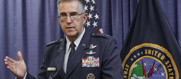 Глава стратегического командования вооруженных сил США Джон Хайтен - 俄罗斯卫星通讯社