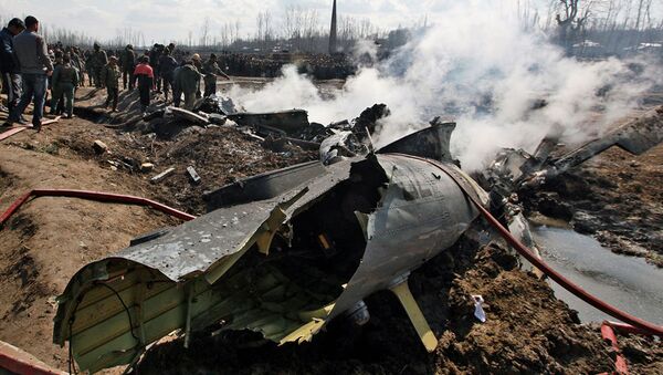 印度空軍一架直升機在該國北部墜毀已導致7人死亡 - 俄羅斯衛星通訊社