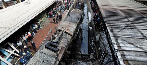 埃及交通部长在开罗火车站大火后辞职 - 俄罗斯卫星通讯社