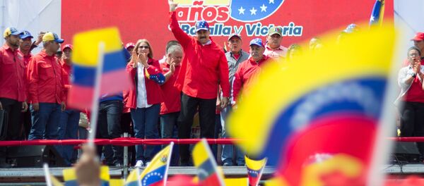 马杜罗：超500万人参加支持委内瑞拉政府的活动 - 俄罗斯卫星通讯社