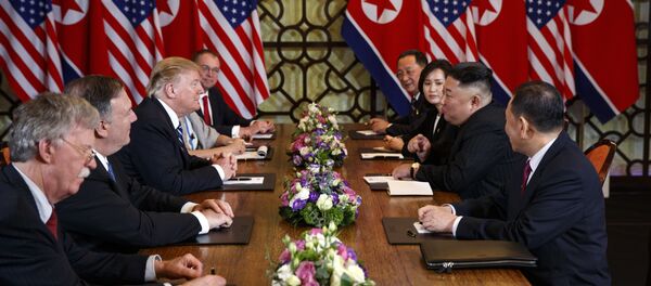 特朗普和金正恩 - 俄罗斯卫星通讯社