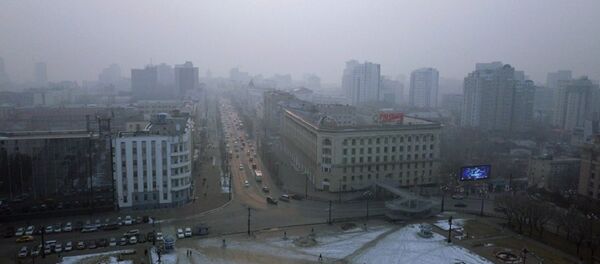 哈巴罗夫斯克边疆区“浓烟滚滚”  当局建议学校取消户外课程 - 俄罗斯卫星通讯社