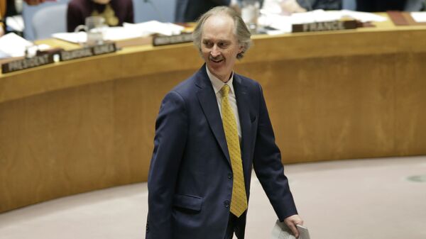 联合国秘书长叙利亚问题特使彼得森 - 俄罗斯卫星通讯社