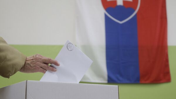 斯洛伐克大选第一轮99%投票站统计完毕 - 俄罗斯卫星通讯社