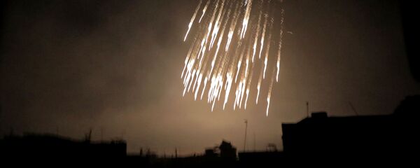 叙媒：国际联军空袭叙巴古斯时使用白磷弹 - 俄罗斯卫星通讯社