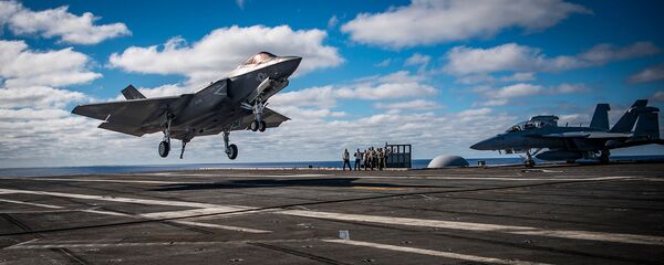 Американский истребитель F-35C - 俄罗斯卫星通讯社