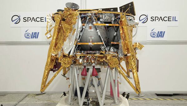 以色列月球着陆器已从距离地球大约37600千米的地点发送首张图片 - 俄罗斯卫星通讯社
