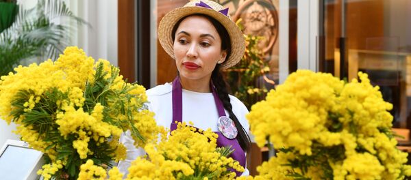 莫斯科春季花市 - 俄罗斯卫星通讯社