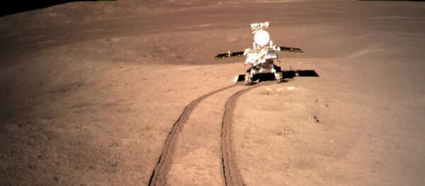 Китайский луноход Юйту-2, прибывшиий на Луну с китайским аппаратом Чанъэ-4 Китайский луноход Юйту-2, прибывшиий на Луну с китайским аппаратом Чанъэ-4 - 俄罗斯卫星通讯社