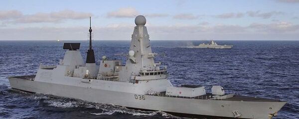 一艘英国驱逐舰在英吉利海峡跟踪俄罗斯舰队 - 俄罗斯卫星通讯社