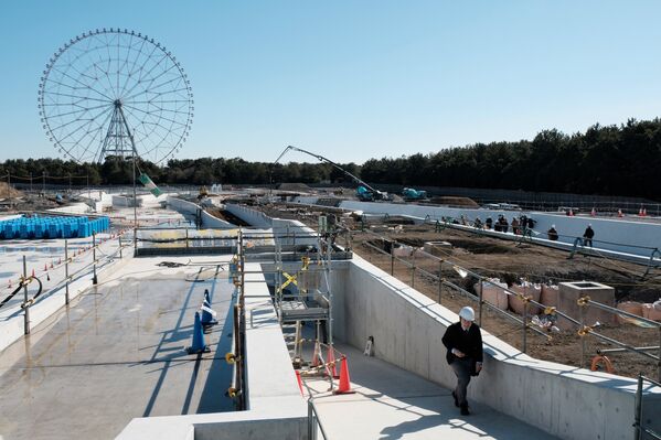 激流皮划艇赛场：组委会设想将其建设成为日本首个专为水上运动和娱乐设计的人工障碍赛道。 - 俄罗斯卫星通讯社