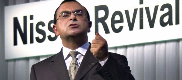 Глава Nissan Motor Карлос Гон - 俄罗斯卫星通讯社