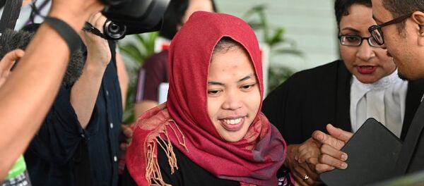 印尼女子席蒂艾沙(Siti Aisyah) 印尼女子席蒂艾沙(Siti Aisyah) - 俄罗斯卫星通讯社