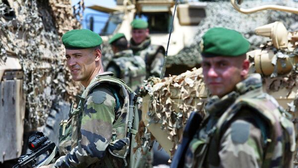 Французские военные в Джибути. - 俄罗斯卫星通讯社