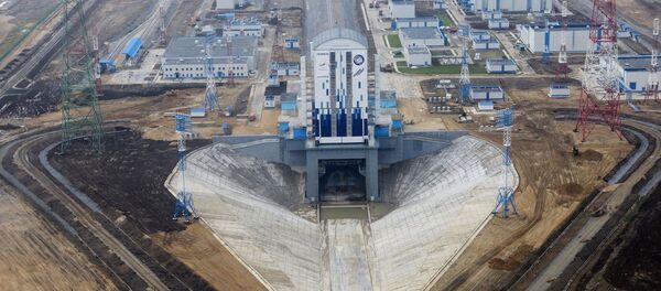 Стартовый комплекс космодрома Восточный в Амурской области. - 俄罗斯卫星通讯社