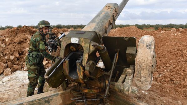 阿勒頗北部地區發現武裝分子地下基地 - 俄羅斯衛星通訊社