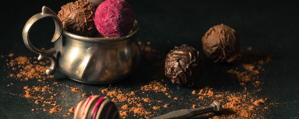 Шоколадные конфеты разного вида Шоколадные конфеты разного вида - 俄羅斯衛星通訊社