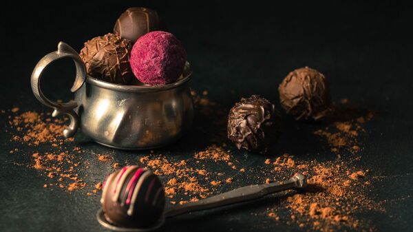 Шоколадные конфеты разного вида - 俄罗斯卫星通讯社