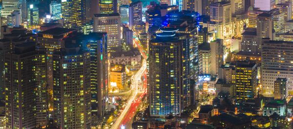 Вид на центр Сеула - 俄罗斯卫星通讯社