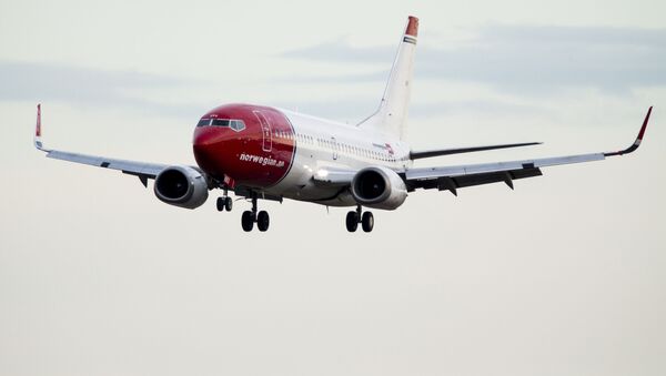 挪威航空的波音737 MAX客機返回斯德哥爾摩 - 俄羅斯衛星通訊社
