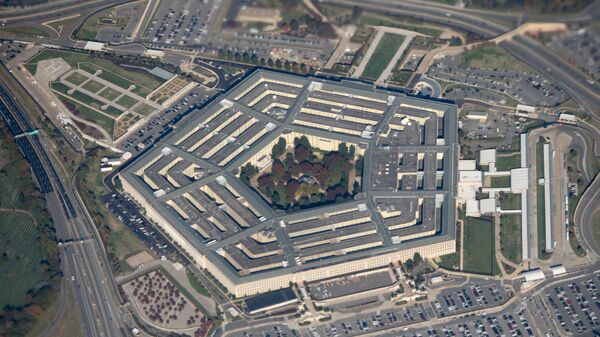 Вид на здание Пентагона в Вашингтоне, США - 俄羅斯衛星通訊社