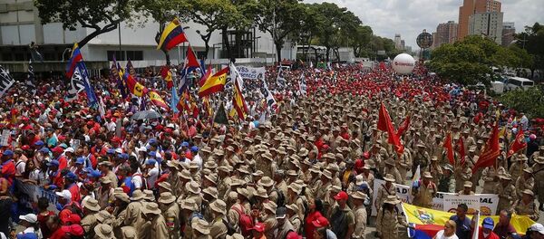 加拉加斯 ，示威 - 俄罗斯卫星通讯社