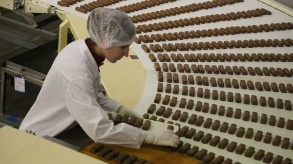 俄羅斯巧克力生產車間 - 俄羅斯衛星通訊社