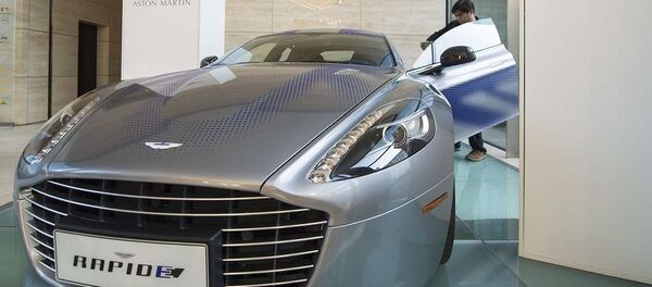 Aston Martin's RapidE - 俄羅斯衛星通訊社