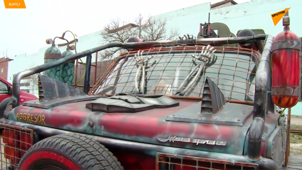 克拉斯诺达尔出现电影《迷雾追魂手》里的汽车 - 俄罗斯卫星通讯社