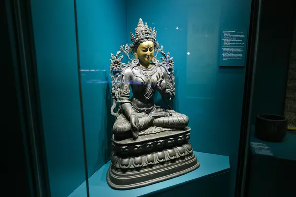 清乾隆年間(1736-1796)的白色塔拉雕像 清乾隆年間(1736-1796)的白色塔拉雕像 - 俄羅斯衛星通訊社