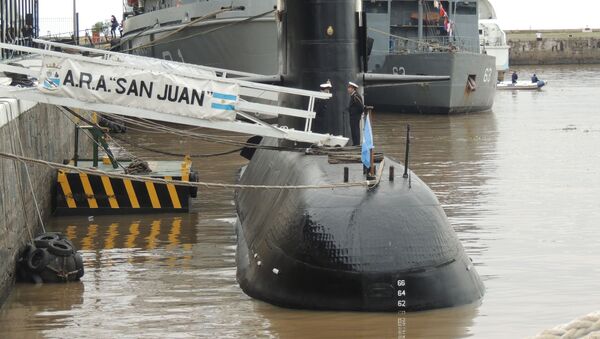 阿根廷潜水艇“圣胡安号” - 俄罗斯卫星通讯社