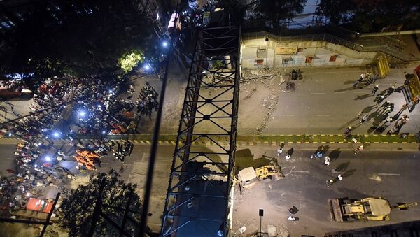 孟买天桥坍塌（资料图片） - 俄罗斯卫星通讯社